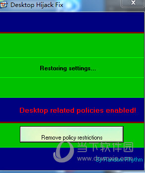 Desktop Hijack fix