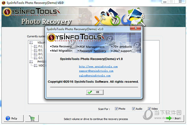 SysInfoTools Photo Recovery