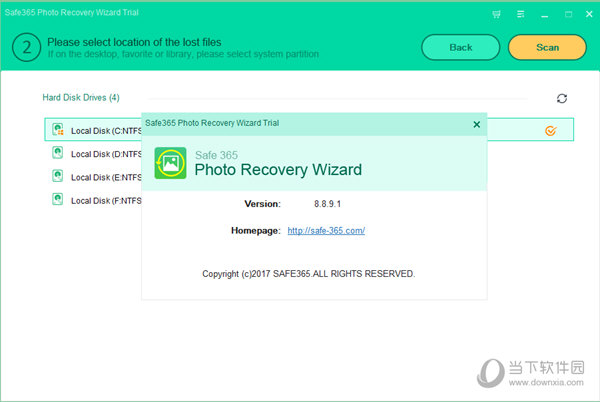 Safe365 Photo recovery Wizard