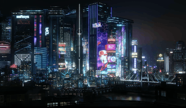 赛博朋克2077夜之城动态壁纸