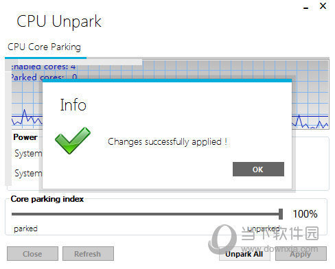 CPU Unpark