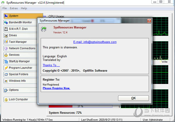 SysResources Manager