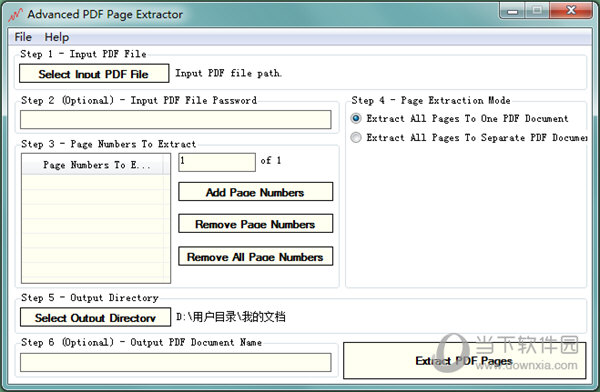 Advanced PDF Page Extractor