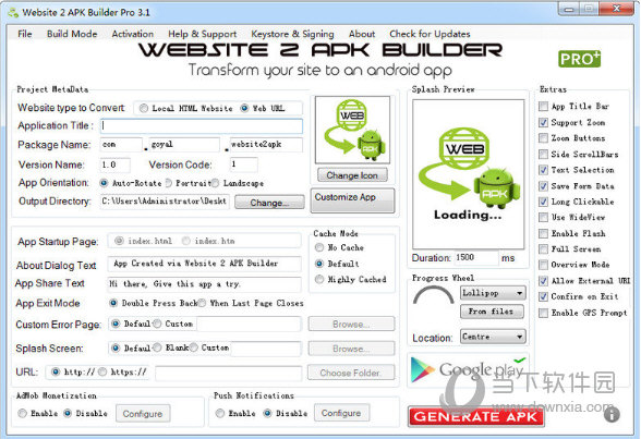 Website 2 APK Builder Pro