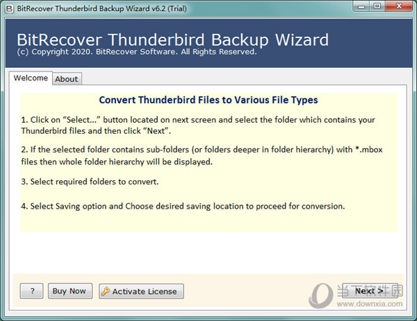 BitRecover Thunderbird Backup Wizard