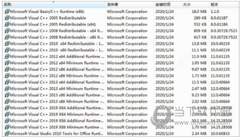 Visual C++2021运行库