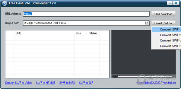 Free Flash SWF Downloader