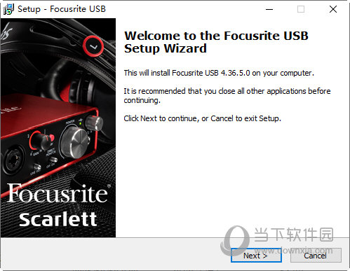 focusrite2i4驱动