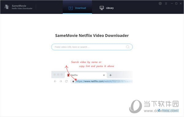 SameMovie Netflix Video Downloader