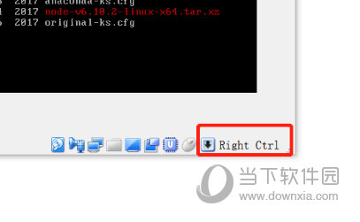 Right Ctrl键