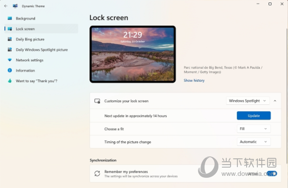 Dynamic Theme