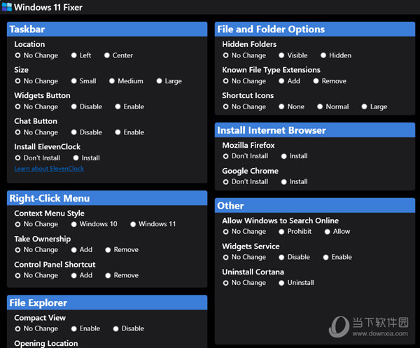 Windows 11 Fixer