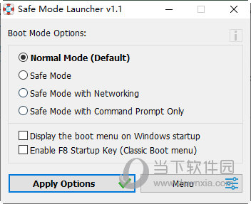 Safe Mode Launcher(安全模式启动器) V1.1 绿色版