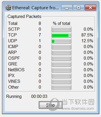 可以看tcp协议使用的多