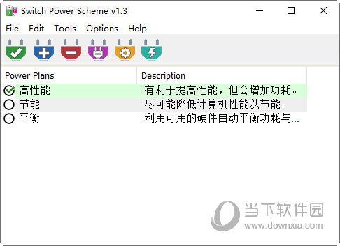 Switch Power Scheme