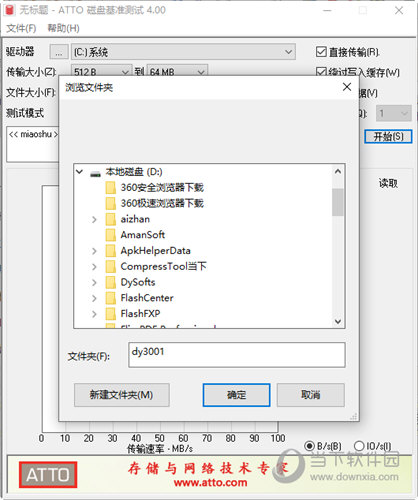 ATTO Disk Benchmark 4 绿色汉化版
