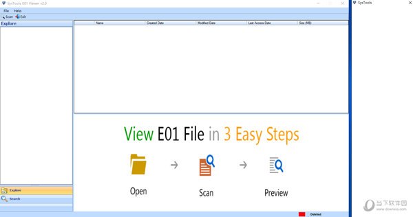 SysTools E01 Viewer