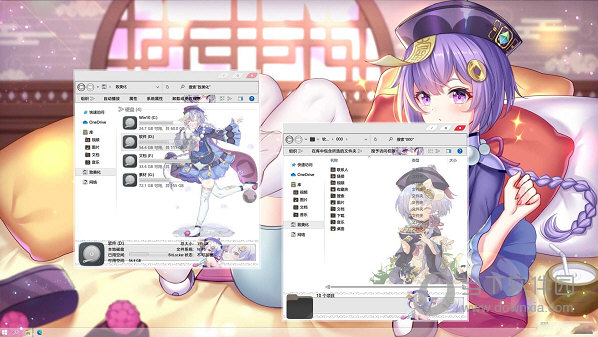 原神七七Win10主题美化包