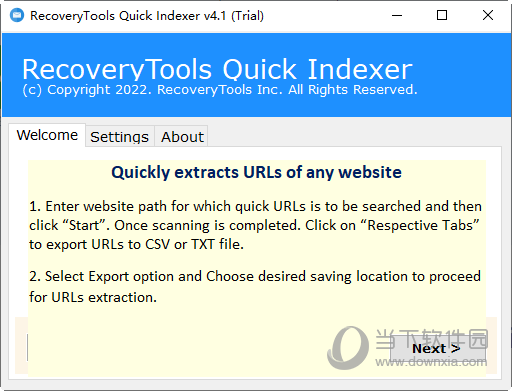 RecoveryTools Quick Indexer