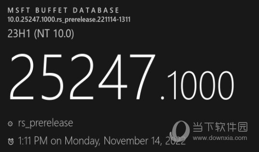 Win11 25247.1000离线更新补丁