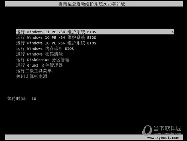 杏雨梨云启动维护系统