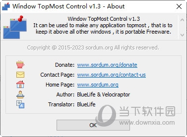 Window TopMost Control