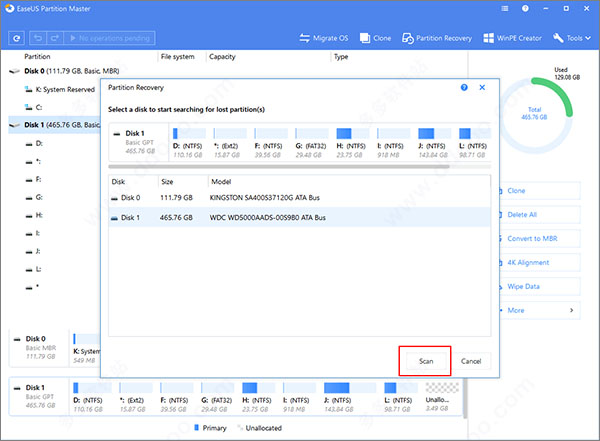 EaseUS Partition Master破解版下载