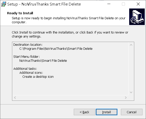 NoVirusThanks Smart File Delete