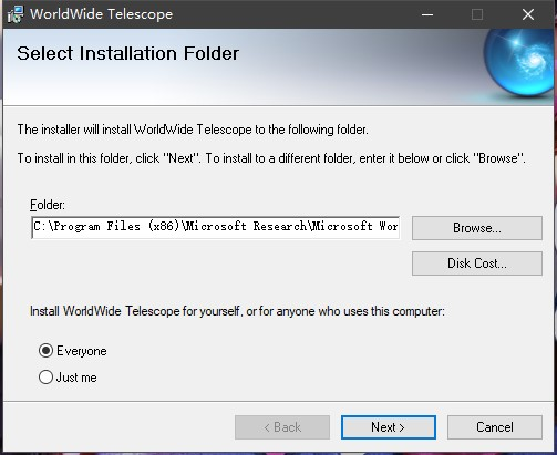Microsoft WorldWide Telescope