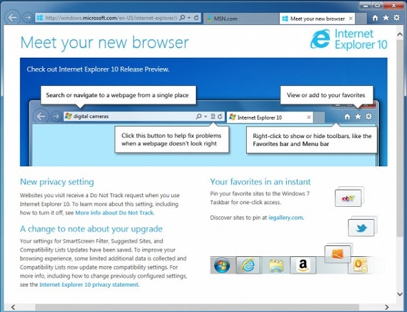 Internet Explorer 10