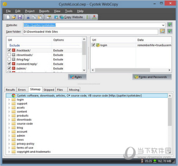 Cyotek WebCopy