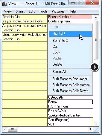 M8 Free Clipboard