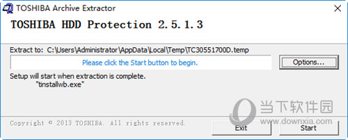 TOSHIBA HDD Protection1