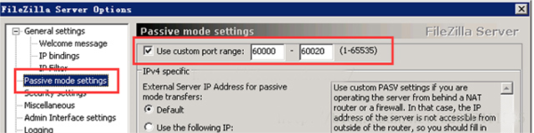 FileZilla Server