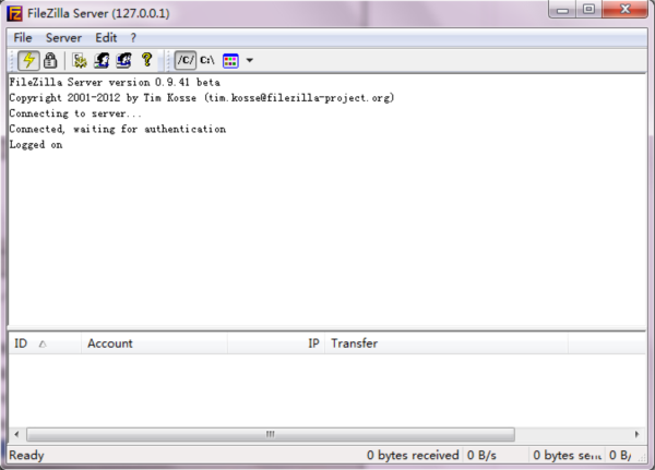 FileZilla Server