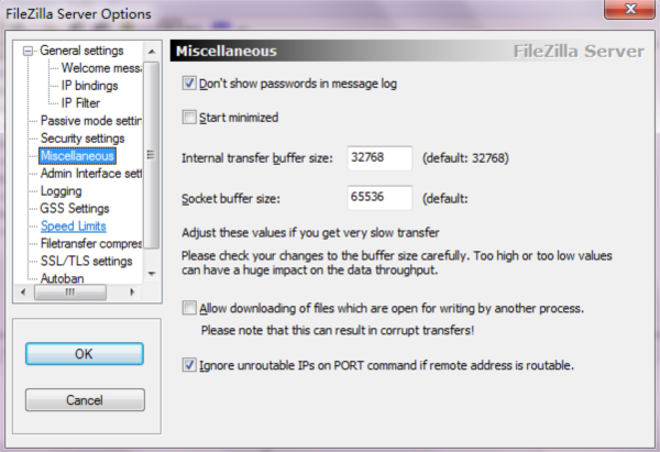 FileZilla Server