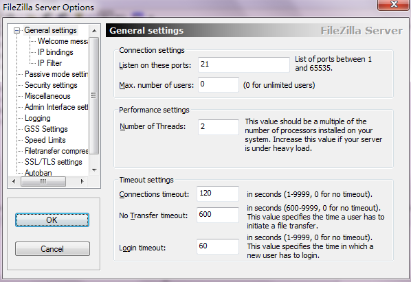 FileZilla Server