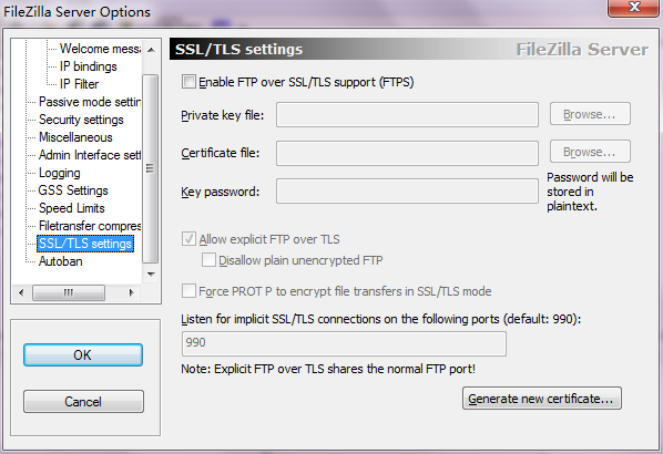 FileZilla Server