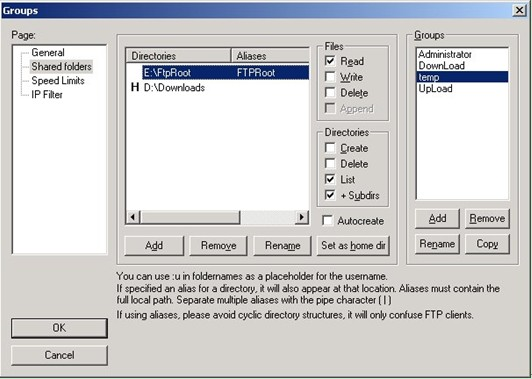 FileZilla Server