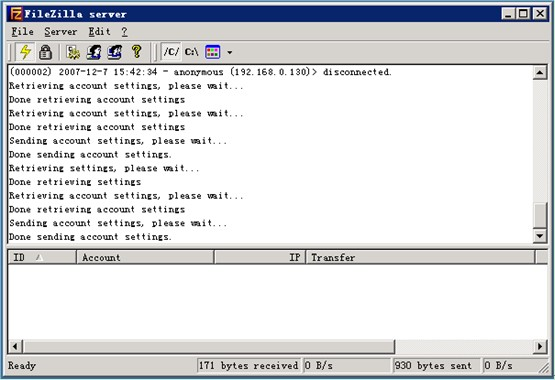 FileZilla Server