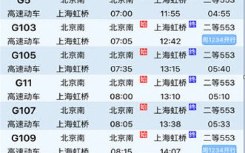 盛名列车时刻表 V9.9.81 iPhone版