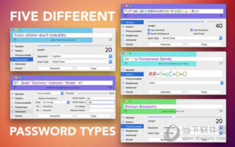 Password Factory(强大的密码生成器) V3.1 Mac版