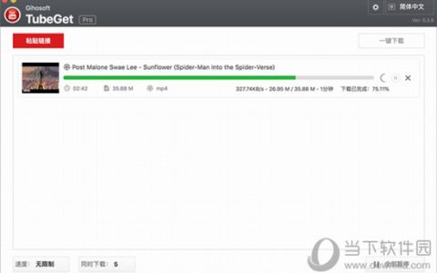 Gihosoft TubeGet(YouTube网视频下载软件) V8.6.75 Mac免费版