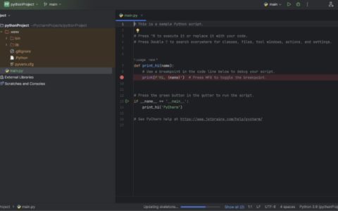 PyCharm(编程效率工具) V2024.3.2 Mac版